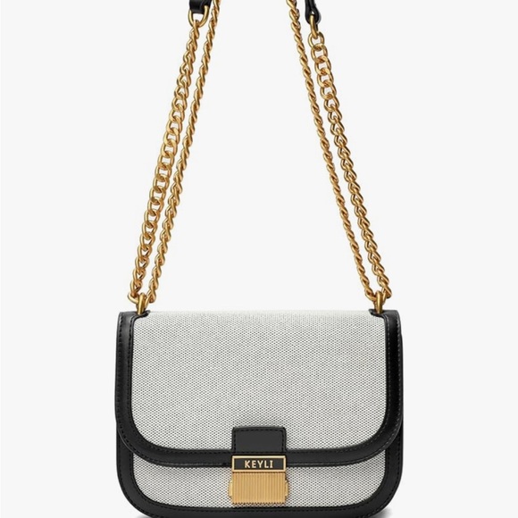 Black and White Women's Bag - Picture 3 of 3